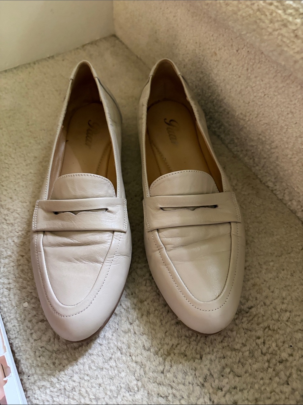 Italian Genuine Leather Loafers for Women